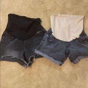 Maternity shorts